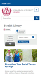 Mobile Screenshot of healthlibrary.lomalindahealth.org